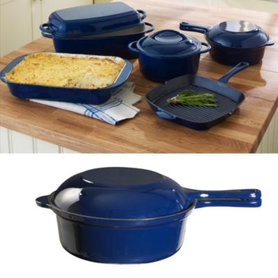 Lakeland Cast-Iron Lidded Multi-Pan image()