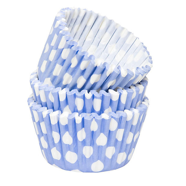 Blue Spotty Cupcake Cases image()