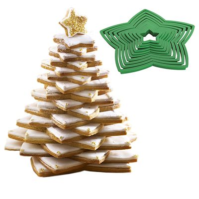 3D Christmas Cookie Cutter Icing Bags Nozzles Lakeland