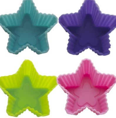 12 Silicone Starlet Moulds image(1)