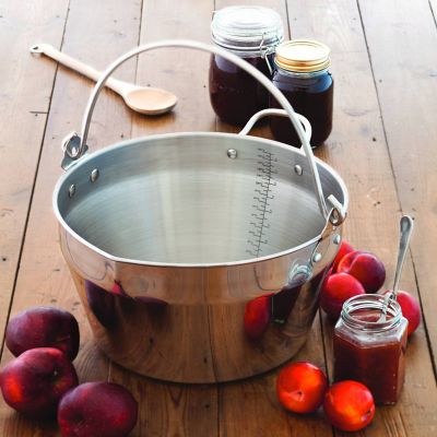 Stainless Steel Maslin Jam Pan and Handle 8.5L image(2)