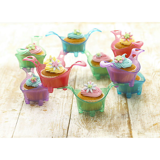 3 Purple Cupcake Stackers image(1)
