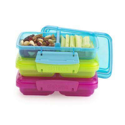 Klip It Containers 3 Divided Boxes image()