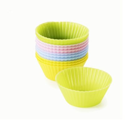 Lakeland 12 Mini Pastel Silicone Cupcake Cases Lakeland