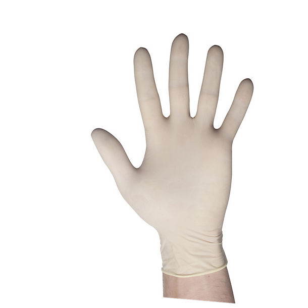 100 Large Disposable Latex Gloves image(1)