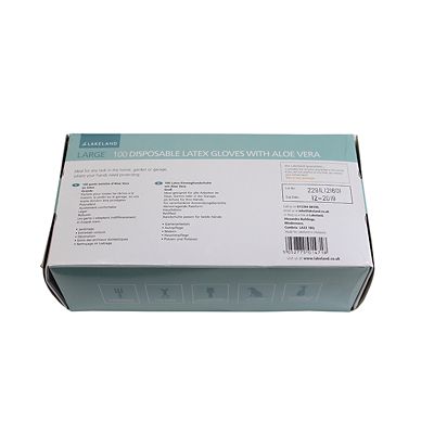 100 Large Disposable Latex Gloves image(4)
