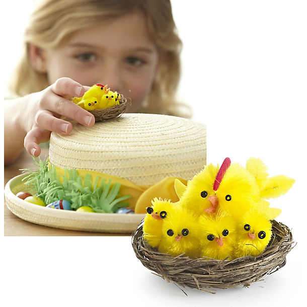 Easter Chicks with Baskets image(1)