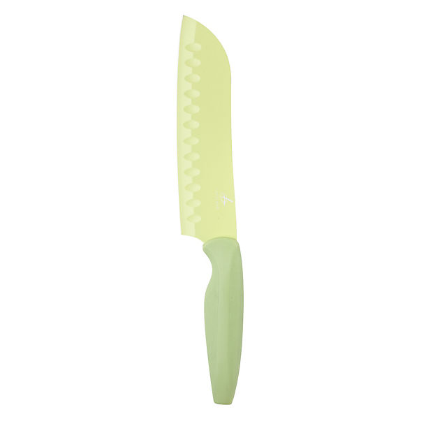 Green Santoku Knife image(1)