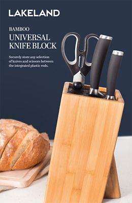 Lakeland Bamboo Universal Knife Block image(6)