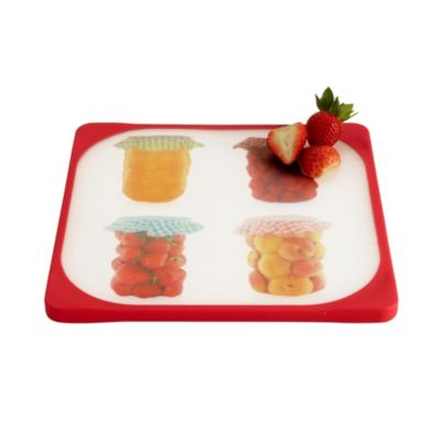 Square Potted Fruits Chopping Board image()