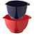 2 Plastic I Can Cook Nesting Mixing Bowls 1.5L & 2L Set
