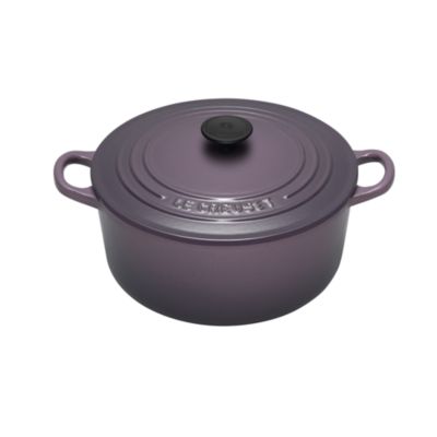 高価値セリー カシス（限定色） LE ココットロンド CREUSET 20cm 両手