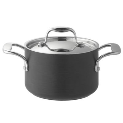 Lakeland Hard Anodised 16cm Lidded Casserole Pan image(1)