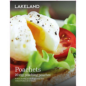 Lakeland 20 Poachets Disposable Egg Poaching Pouches