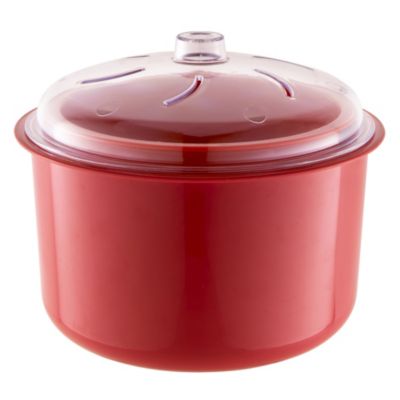 Lakeland Red Stain Proof Microwave Multi Rice & Vegetable Steamer 2.5L ...