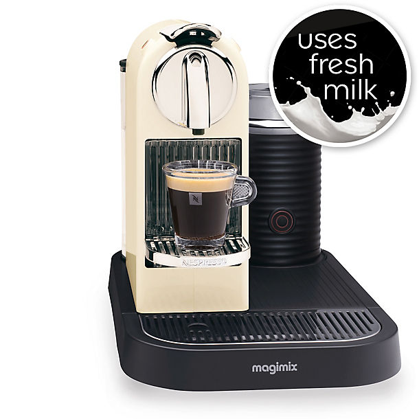 Nespresso® MagiMix Cream Citiz and Milk Coffee Pod Machine image(1)