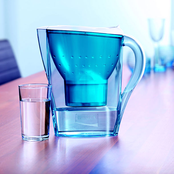 BRITA® Marella Blue Water Filter Jug image()
