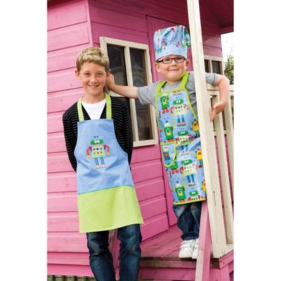 Kids Cotton Robot Apron image(2)