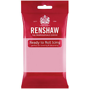 Renshaw Ready to Roll Coloured Icing - 250g Pink
