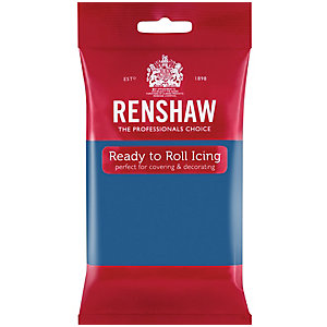 Renshaw Ready to Roll Coloured Icing - 250g Blue