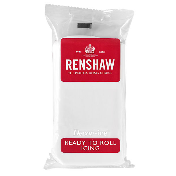 Renshaw Ready to Roll Coloured Icing - 500g White image(1)