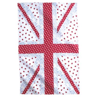 Britannia Floral Tea Towel Lakeland