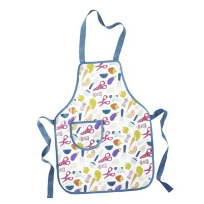 I Can Cook Childrens PVC Apron Utensils Lakeland