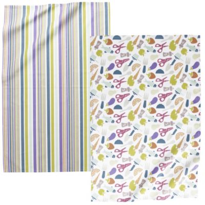 I Can Cook 2 Tea Towels Lakeland