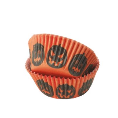 100 Mini Halloween Cake Cases image(1)