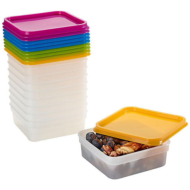 10 Stack a Boxes Food Storage Containers 400ml image(1)