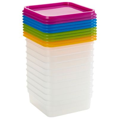 10 Stack a Boxes Food Storage Containers 400ml image(3)