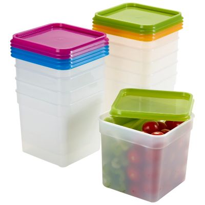 Stack & Store Box Craft Organizer, Assorted Colors, 5-Pack