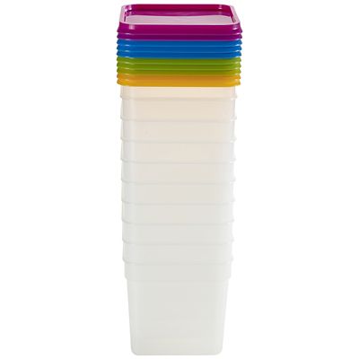 10 Stack a Boxes Food Storage Containers 1.2L image(4)