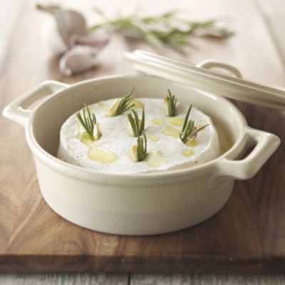 delicious. Small Round Ivory Casserole image(1)