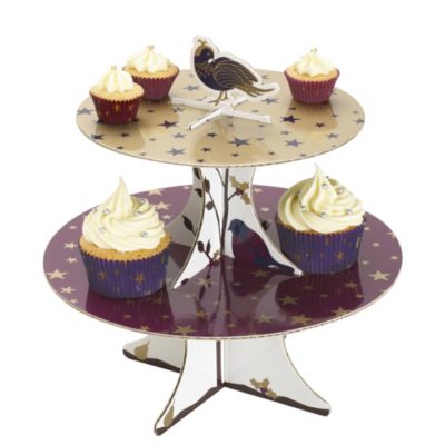 Partridge in a Pear Tree 2-Tier Cake Stand image(1)