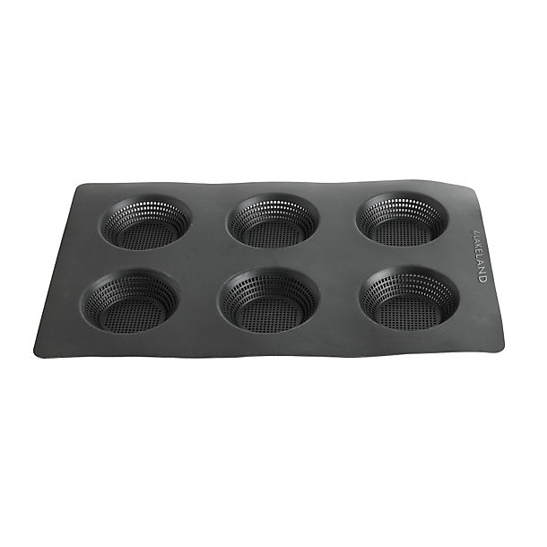Perfobake Perforated 6 Hole Tartlet Tin image(1)