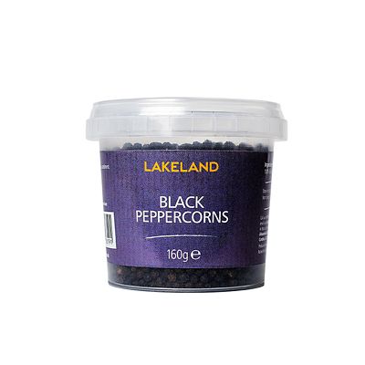 Lakeland Whole Black Peppercorns For Pepper Mills 160g