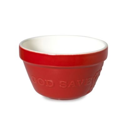 Red Mason Cash Small Pudding Dish image()