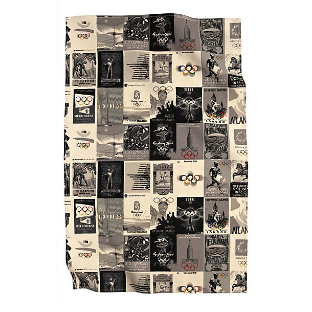 Monochrome Poster Tea Towel image(1)