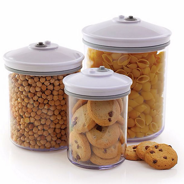 3 FoodSaver® Food Canisters image(1)