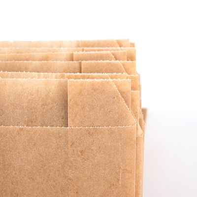 48 Traditional Brown Paper Snack & Sweets Bags  image(3)