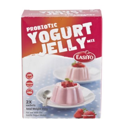 EasiYo Strawberry Flavoured Yogurt Jelly image(1)
