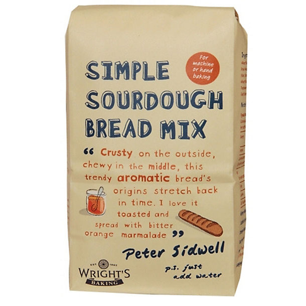 Wright's Simple SourDough Bread Mix x 5 image(1)