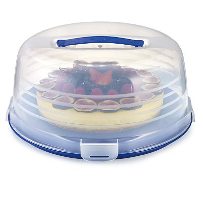 Download Keep Cool Cake Box/Carrier & Clear Lid, Round | Lakeland