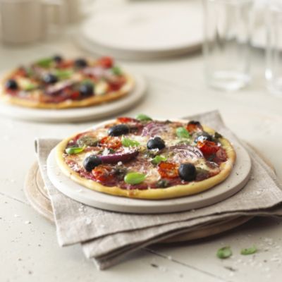4 Ceramic Pizza Plates Lakeland