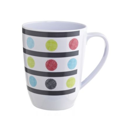 Spots & Stripes Alfresco Melamine Spotted Mug image(1)
