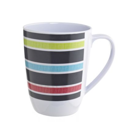 Spots & Stripes Alfresco Melamine Striped Mug image(1)