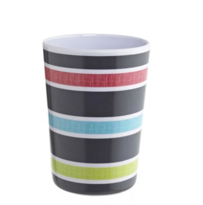  Spots & Stripes Alfresco Melamine Striped Tumbler image(1)