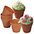 6 Silicone Flowerpot Cupcake Moulds