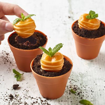 6 Silicone Flowerpot Cupcake Moulds image(2)